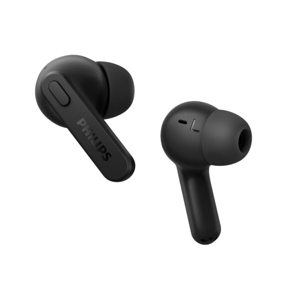 Auriculares bluetooth philips tat2206bk - 00 black ipx4 estuche de carga - Imagen 3