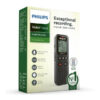 Grabadora de voz philips dvt1160 voice tracer 8khz 8gb color negro - Imagen 3