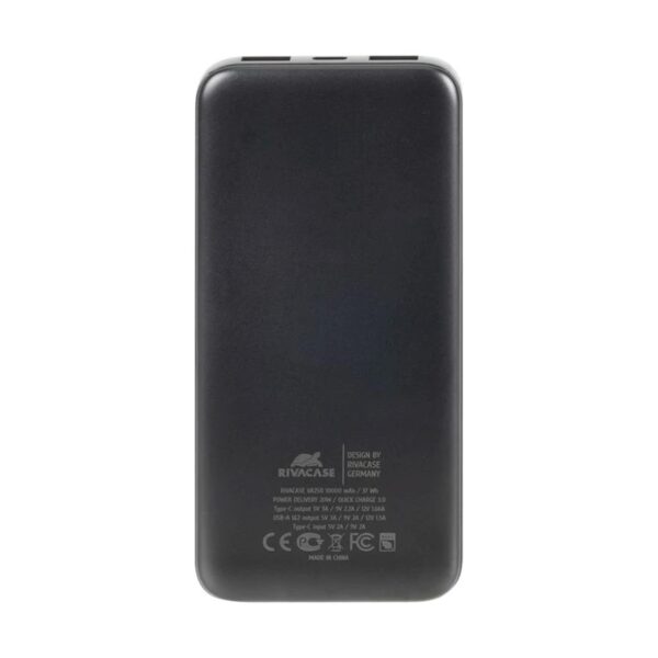 Powerbank rivacase va2511 10000mah negro - Imagen 3