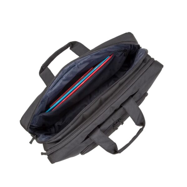 Maletin rivacase 8455 eco para portatil 17.3 pulgadas negro - Imagen 2