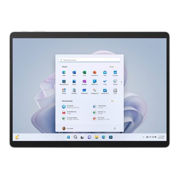 Portatil tablet microsoft surface pro 9 rw8 - 00005 platino sq3 -  16gb -  ssd 256gb -  13 pulgadas -  w11p -  5g