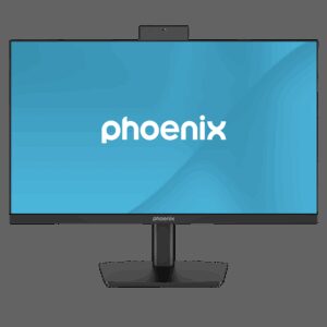 Monitor phoenix visión 24 pro 23.8 pulgadas full hd panel ips webcam integrada abatible hdmi + dp altavoces integrados