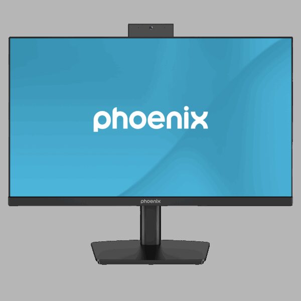 Monitor phoenix visión 24 pro 23.8 pulgadas full hd panel ips webcam integrada abatible hdmi + dp altavoces integrados
