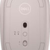 Mouse raton dell ms3320w optico 3 botones 1600ppp wireless inalambrico rosa - Imagen 3