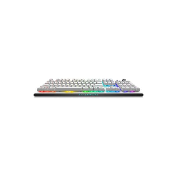 Teclado dell alienware tri - mode wireless gaming aw920k inalambrico ingles blanco - Imagen 2