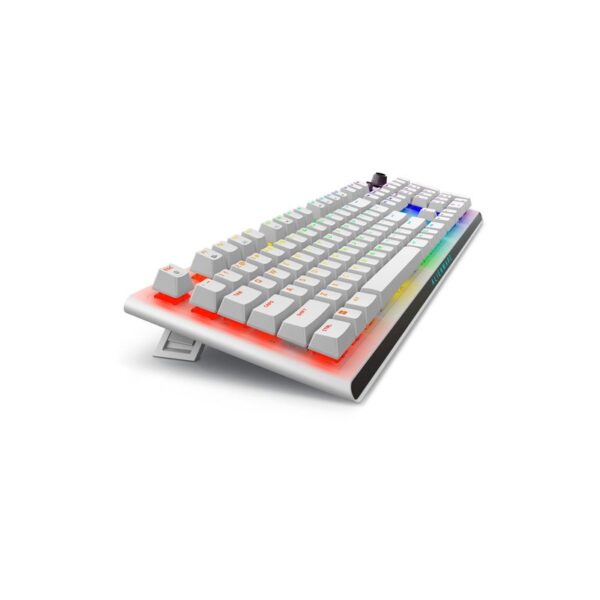 Teclado dell alienware tri - mode wireless gaming aw920k inalambrico ingles blanco - Imagen 3