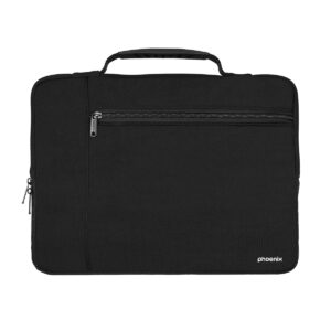 Funda maletin de neopreno phoenix para tablet o portátil 16 pulgadas negra