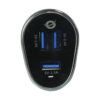 Cargador coche conceptronic carden06b  3 puertos usb tipo a 2p 5v - 2.4a 1p 5v - 1.5a 31.5w - Imagen 2