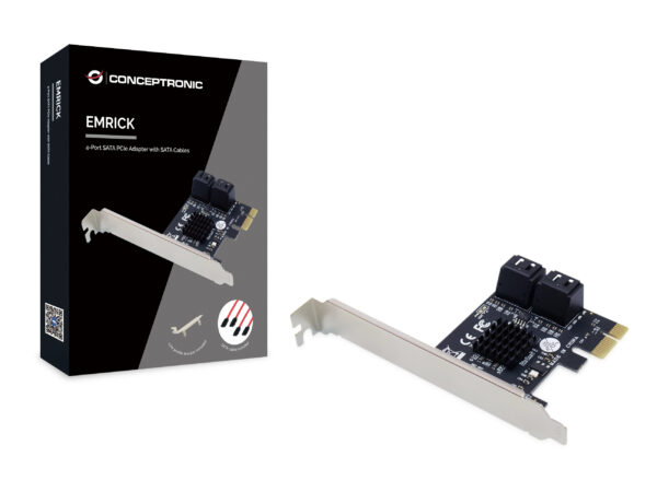 Tarjeta controladora conceptronic emrick03g pci express - 4 x sata 3 - Imagen 3