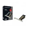 Tarjeta controladora conceptronic emrick05bs pci express a disco ssd m2 con disipador de aluminio ( no compatible m2 clave b) - Imagen 3