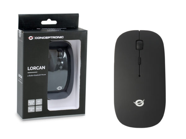 Mouse raton conceptronic lorcan01 bluetooh - 1600dpi - Imagen 3