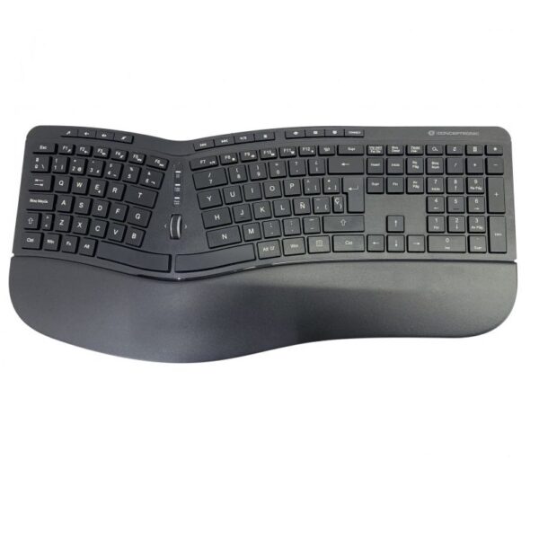 Kit teclado + mouse raton conceptronic orazio02 wireless inalambrico ergonomico - Imagen 2