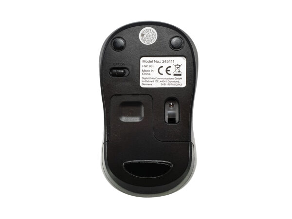 Mouse raton equip comfort wireless inalambrico - 1200dpi - rojo - Imagen 3