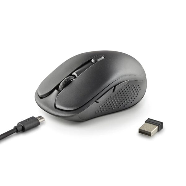 Raton inalambrico ngs evo rust black 1600dpi - Imagen 2