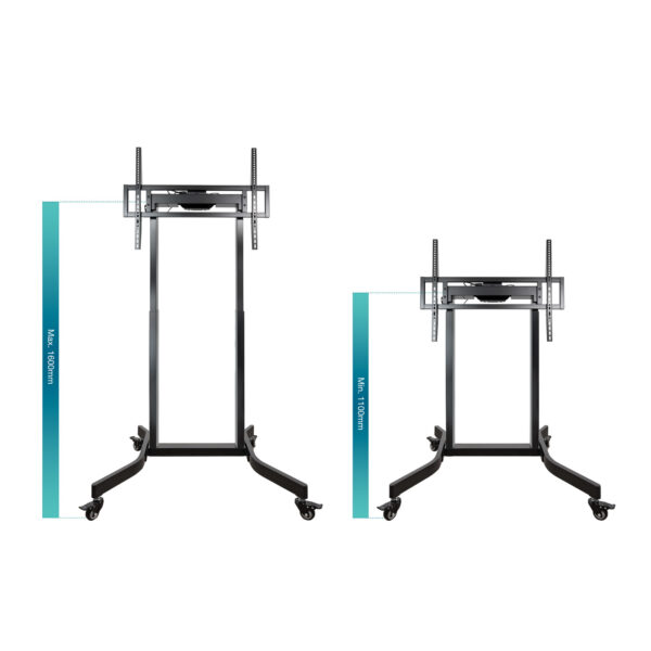 Soporte suelo tooq ruedas eléctrico lux 55 pulgadas - 100 - Imagen 3