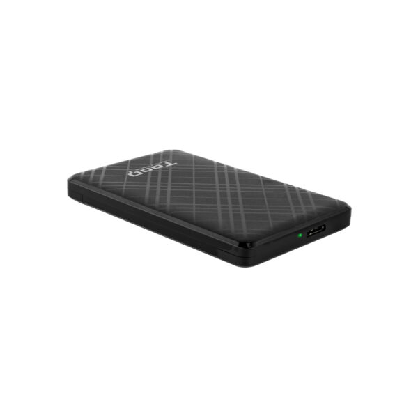 Carcasa disco duro tooq tqe - 2500b 2.5 pulgadas usb tipo b negra - Imagen 2