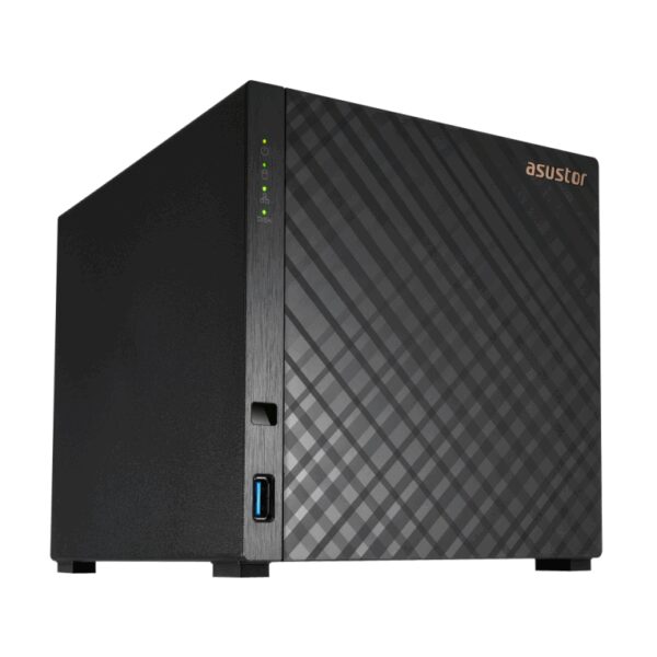 Servidor nas asustor tower 4 bay quad - core 1.4ghz 1gb 2.5gbe x1 usb3.2 - Imagen 2