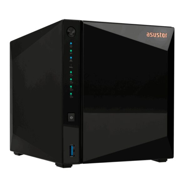 Servidor nas asustor tower 4 bay quad - core 1.4ghz 2gb ddr4 2.5gbe x1 - Imagen 2