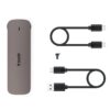 Carcasa disco duro tooq tqe - 2202br para ssd m.2 usb tipo c marron - Imagen 2