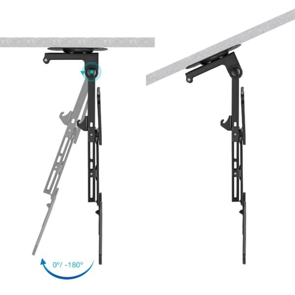 Soporte techo tooq hasta 55 pulgadas 400x400 max 20kg - Imagen 3