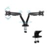 Soporte mesa tooq 2 brazos hasta 32 pulgadas 100x100 max 9kg - Imagen 3