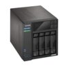 Servidor nas asustor tower 4 bay nas quad - core 2.0ghz dual 2.5gbe ports 4gb ram ddr4 - Imagen 2