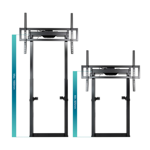 Soporte suelo tooq fijo electrico titan 55 - 100 pulgadas - Imagen 2