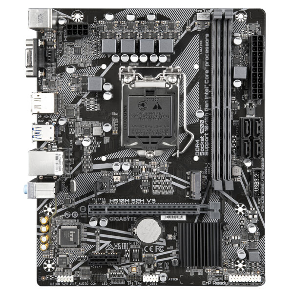 Placa base gigabyte h510m s2h v3 1200 matx 2xddr4 - Imagen 2