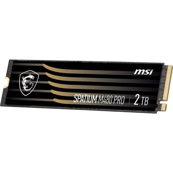 Disco duro interno solido ssd msi spatium m480 m2 nvme 2tb pcie4 - Imagen 2
