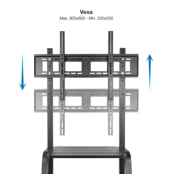 Soporte suelo tooq ruedas coloso 37 - 100 pulgadas - Imagen 3