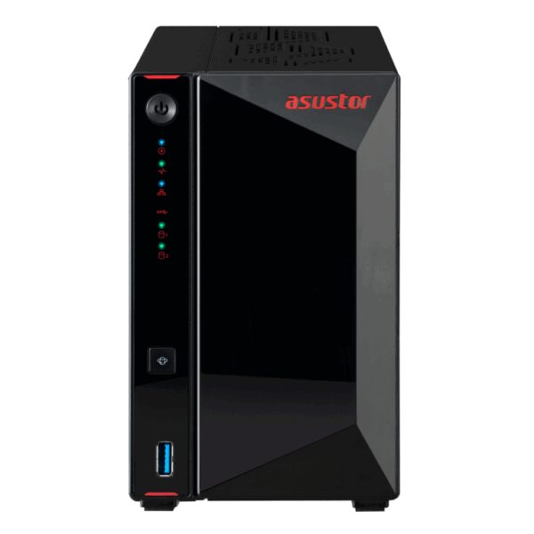 Servidor nas asustor as5402  2 bay nas 4gb ram 2.5g 2 xsata3 6gb s 3.5  2.5 hdd ssd - Imagen 2