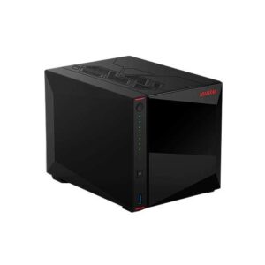 Servidor nas asustor tower 4 bay quad - core 2ghz 4gb ddr4