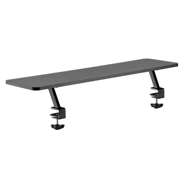 Elevador de monitor para escritorio mesa gaming phoenix riser pro 100 x 26 cm madera mdf fijación universal ajustable - Imagen 3