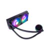Kit refrigeracion liquida coolermaster ml pl240 flux be black argb 2 x 120mm - Imagen 3