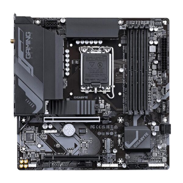 Placa base gigabyte b760m gaming x ax 1.2 1700 micro atx 4 x ddr5 - Imagen 2