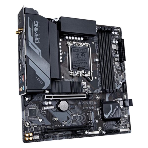 Placa base gigabyte b760m gaming x ax 1.2 1700 micro atx 4 x ddr5 - Imagen 3
