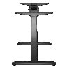 Signa estructura ajustable para escritorio doble motor y 3 segmentos negra - Imagen 3