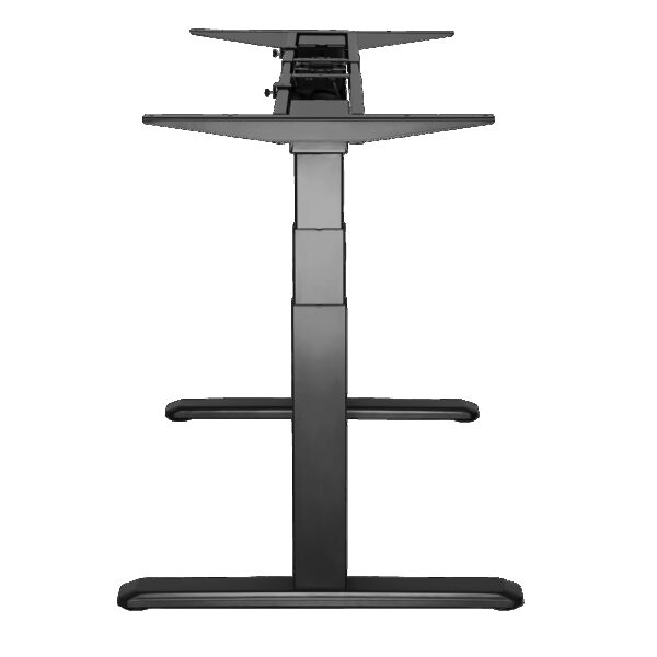 Signa estructura ajustable para escritorio doble motor y 3 segmentos negra - Imagen 3