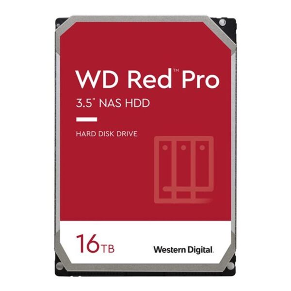 Disco duro interno wd western digital red pro 16tb 3.5 pulgadas sata 6gb - s