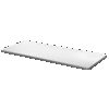 Nature tablero extendido madera mdf blanco 180 x 75 cm