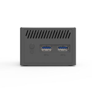 Mini ordenador leotec lempc06g n100 8gb 128gb gris - windows 11 pro preinstalado - licencia de activacion no incluida