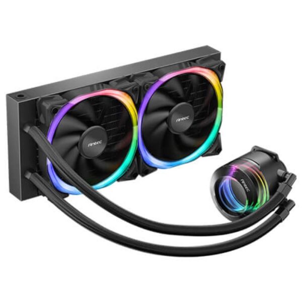 Kit refrigeracion liquida cpu antec vortex 240 2 x 120mm negro argb - Imagen 3
