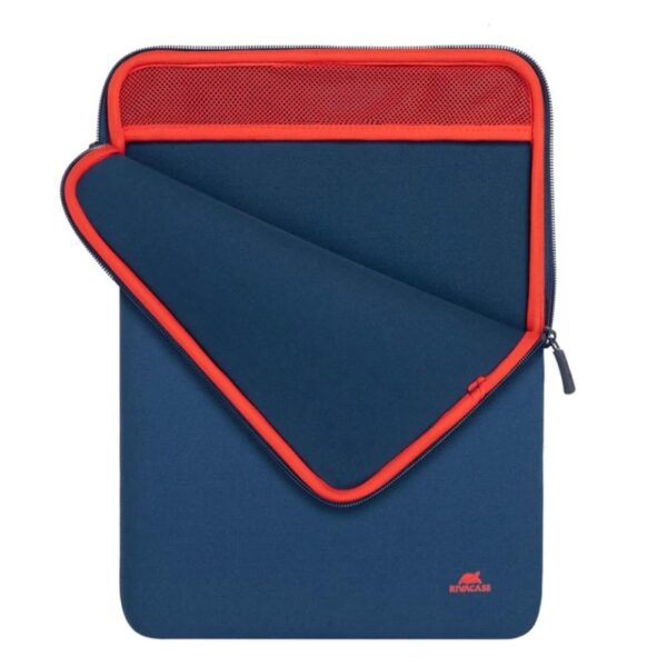 Funda vertical rivacase 5226 antishock para portatil 15.6 pulgadas azul - Imagen 3