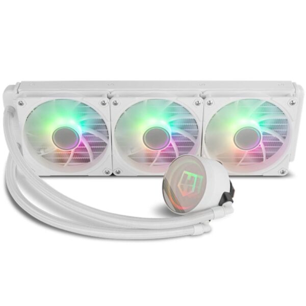 Kit refrigeracion liquida nox hummer m - 360 argb blanco - Imagen 2