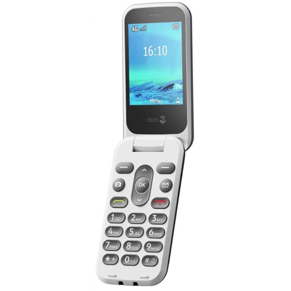 Telefono movil doro 2840 4g azul - blanco - Imagen 2
