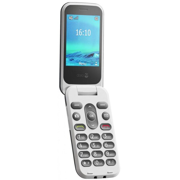 Telefono movil doro 2840 4g azul - blanco - Imagen 3