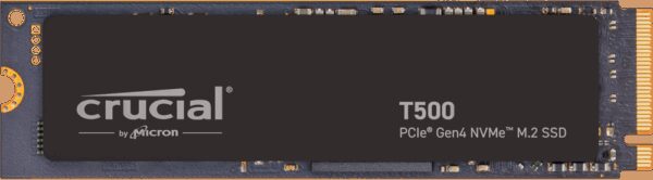 Disco duro interno solido ssd crucial t500  2tb pcie nvme 4.0 x4
