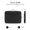 Funda para portatil subblim elegant laptop sleeve 15.6 pulgadas negro - Imagen 3
