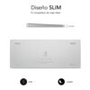Teclado subblim keyboard advance compact inalambrico - Imagen 3