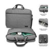 Maletin para portatil subblim elite laptop 15.6 pulgadas gris - Imagen 2